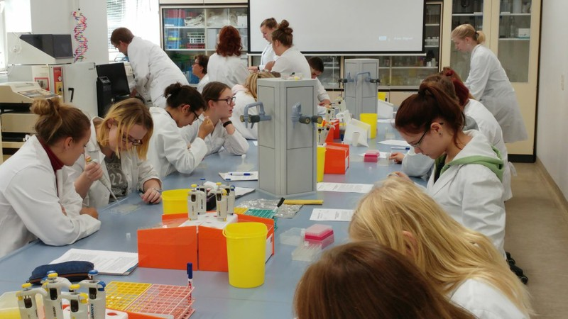 Raus aus dem Klassenzimmer – rein ins Labor labor