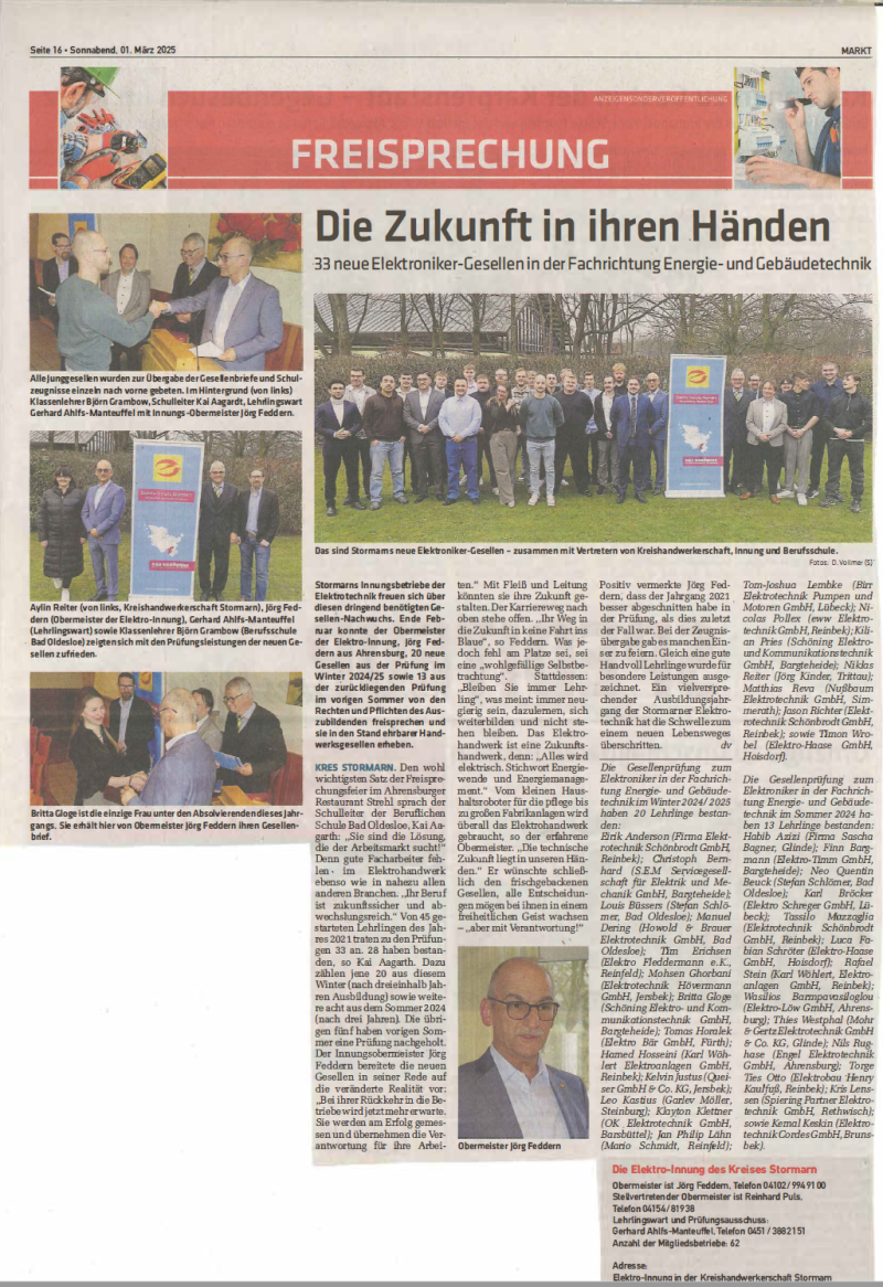 Die Zukunft in ihren Händen